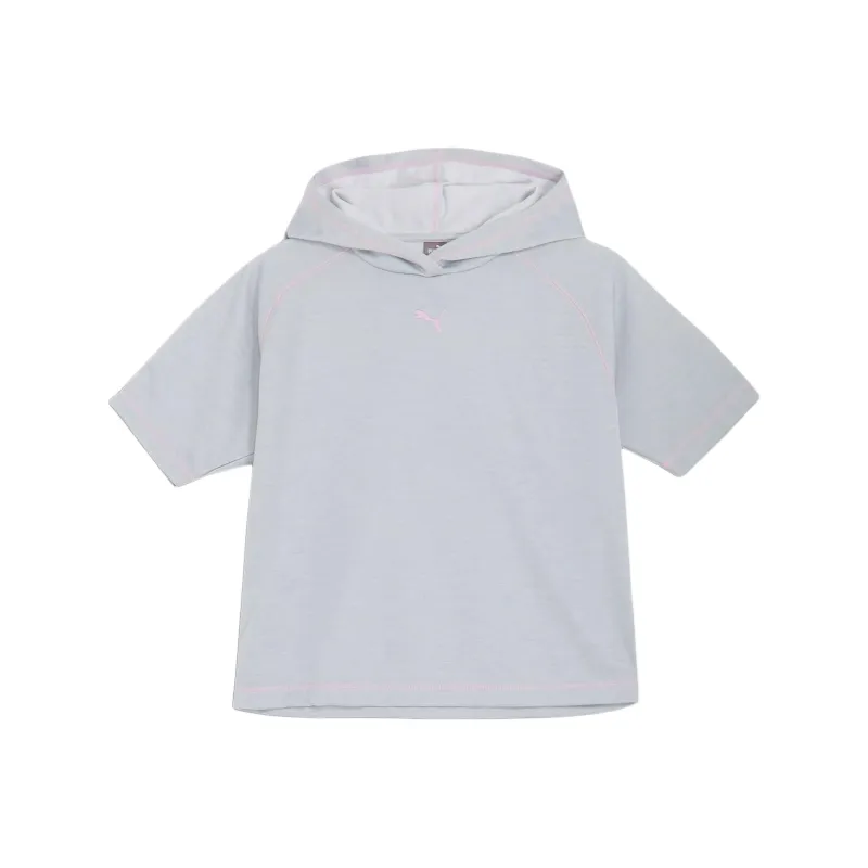 PUMA Motion Sweatshirt Women's Silver Mist Heather-0