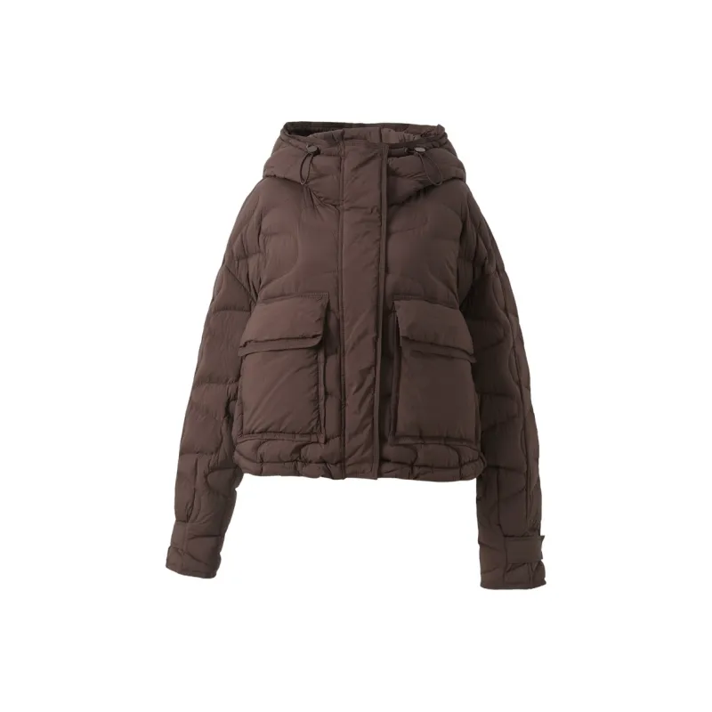 3COLOUR Down Jacket Women's Hazelnut Brown-0