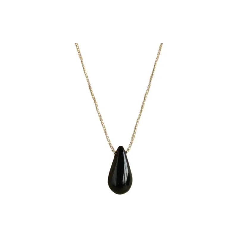 OLIO E ACETO 925 Sterling Silver Necklaces Unisex Black/Silver/Gray-0