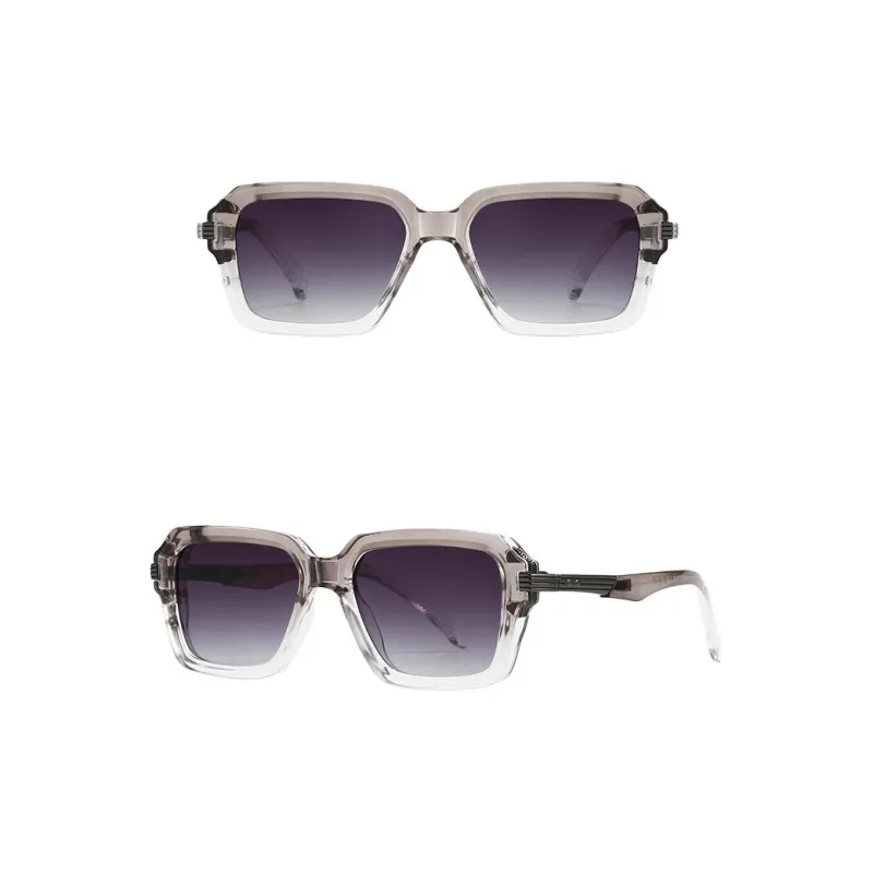 JEANSWEST Metal Square Sunglasses Unisex-4