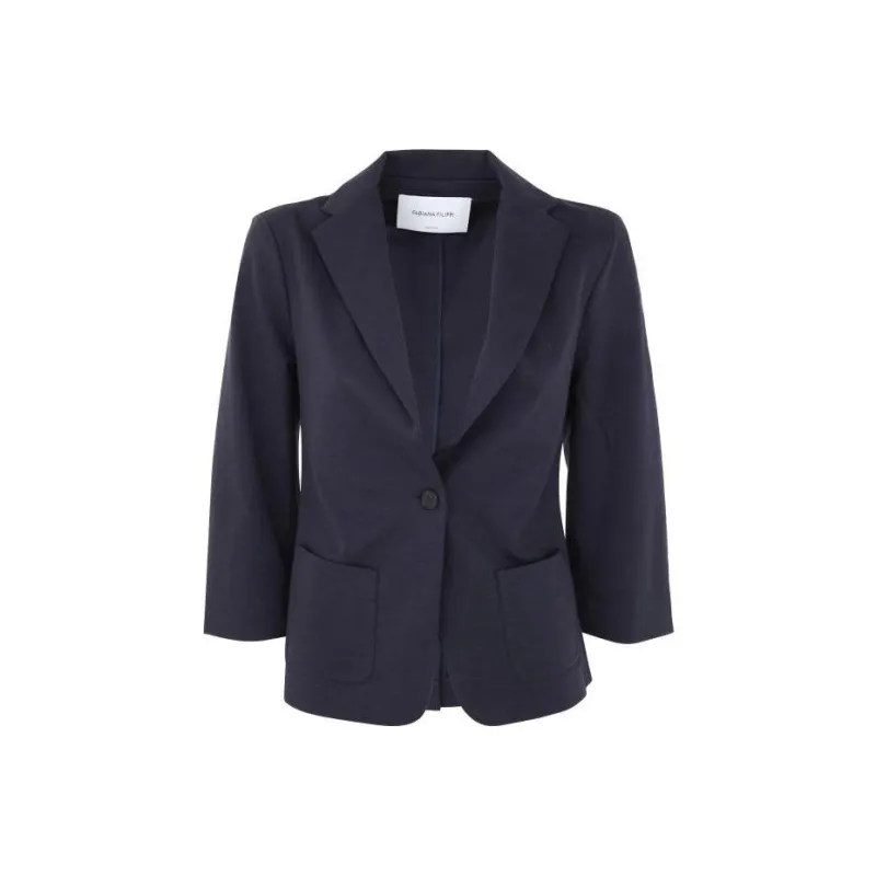 Fabiana Filippi Single breasted Blazer-0