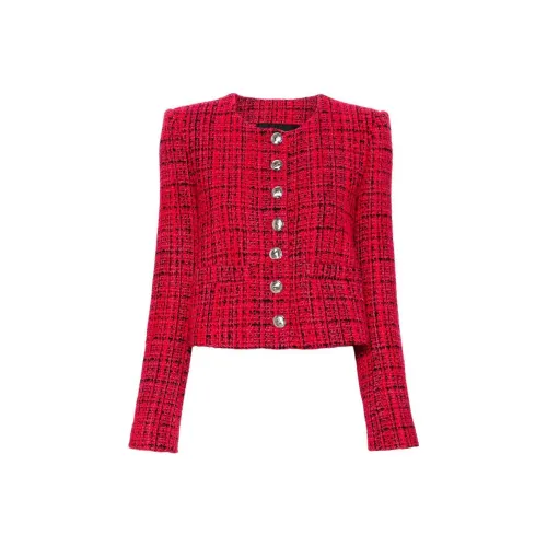 Patrizia Pepe Crew neck Tweed Jacket
