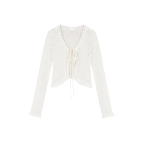 VEGA CHANG Knitwear Women's Foam White