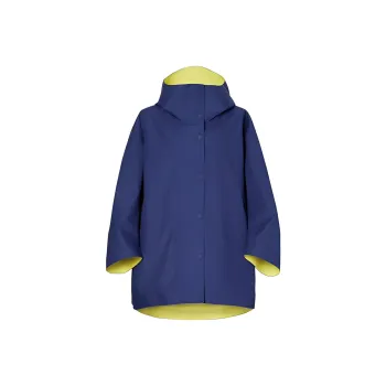 UNIQLO X Marni Women's Block Teck Half Coat Navy