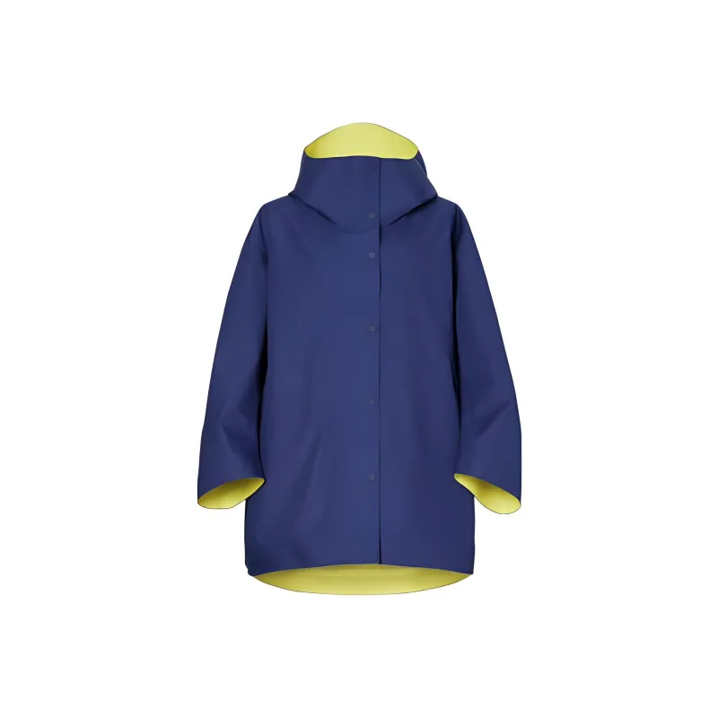 UNIQLO X Marni Women's Block Teck Half Coat Navy-0