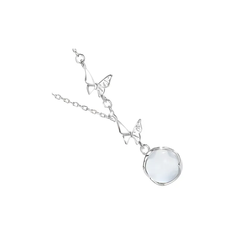 Seven Little Craftsmen Chalcedony Necklaces Unisex-3
