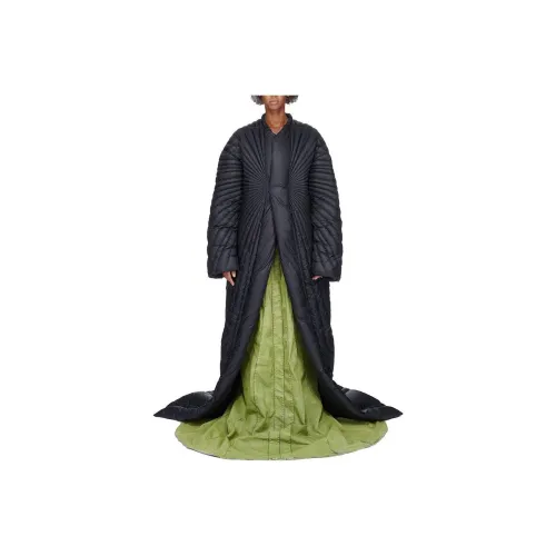 RICK OWENS/RO Taxes And Fees Included Down Jacket Women's Marine Blue