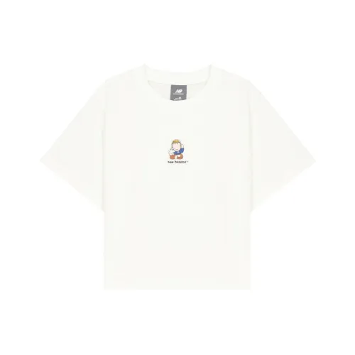 New Balance T Shirt Women's Sea Salt White
