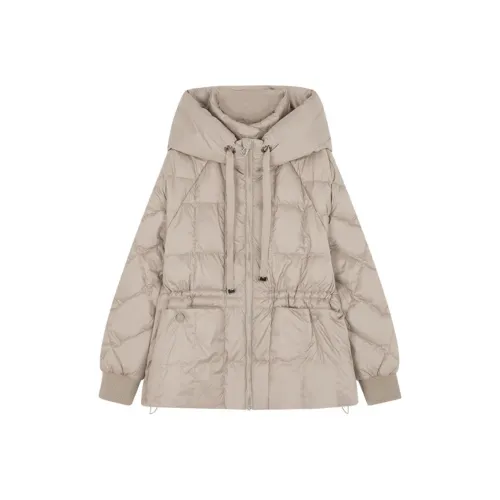 IHIMI Down Jacket Women's Beige Mia Gray