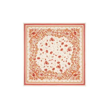 FENDI Silk, Mulberry Silk Scarves Women's Orange
