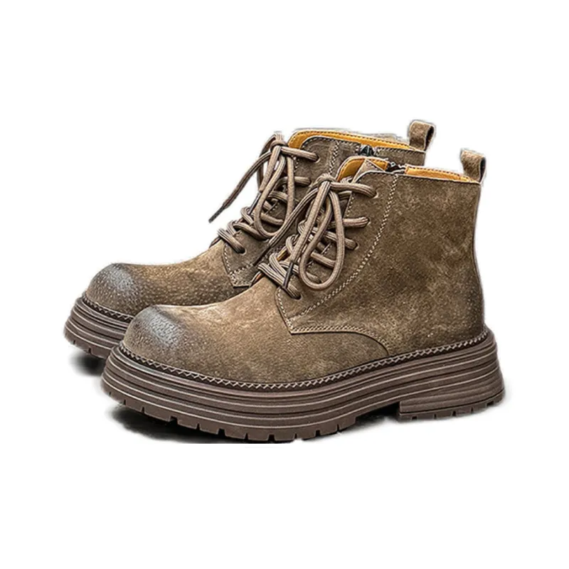 MADALLO Ankle Boots Unisex Yellow/Gray-6