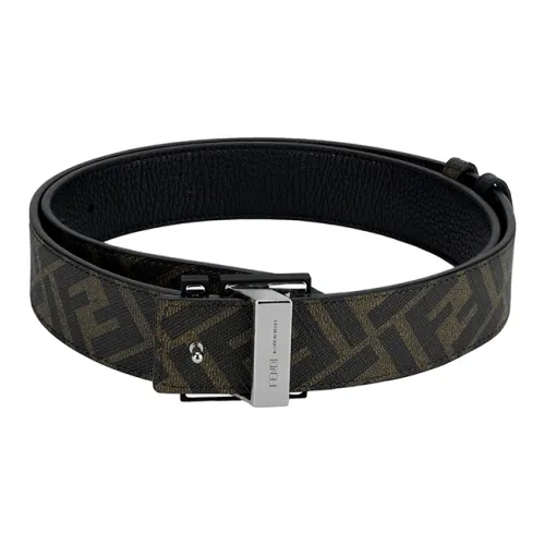 FENDI Ff Motif Reversible Belt