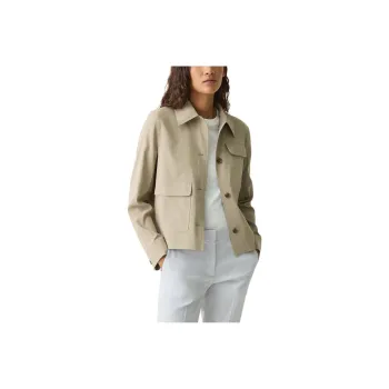 THEORY Jackets & Coats Women's Light Khaki