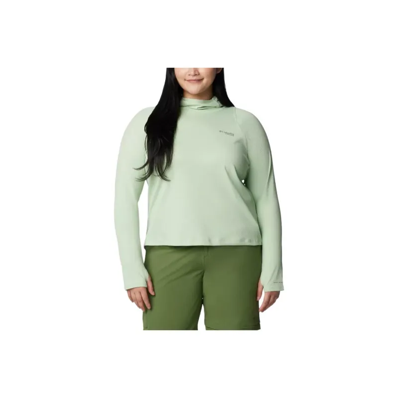 Columbia Women's Summit Valley™ Hoodie Sweatshirt Women's Light Green-0