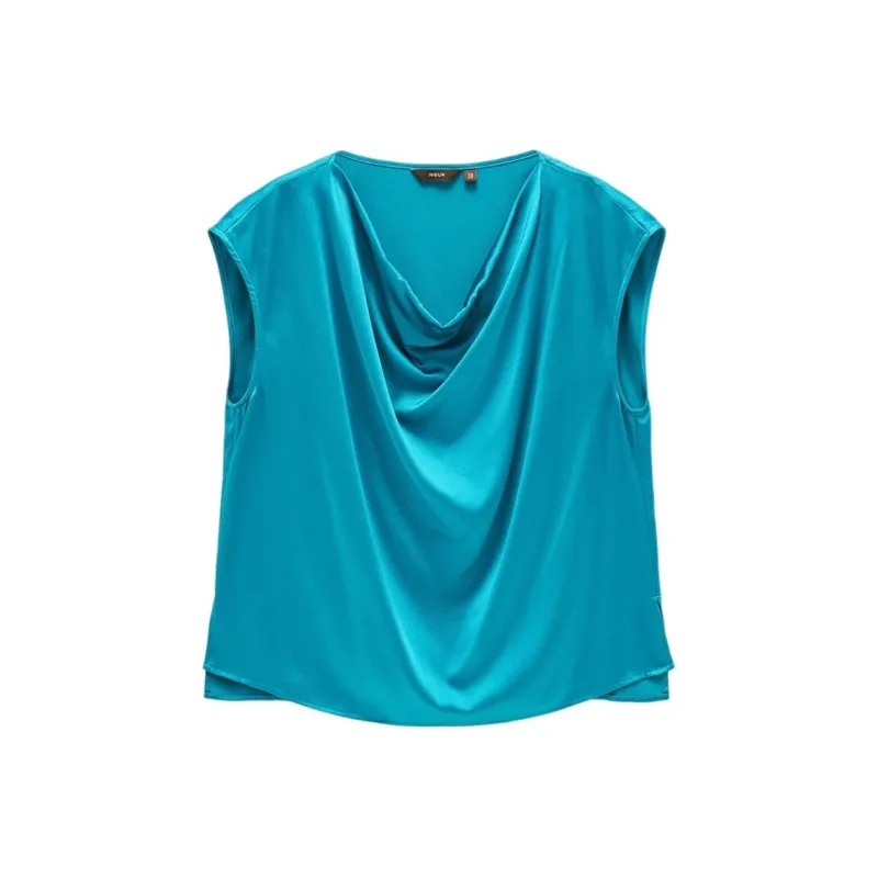 INSUN Shirt Women's Peacock Blue-0