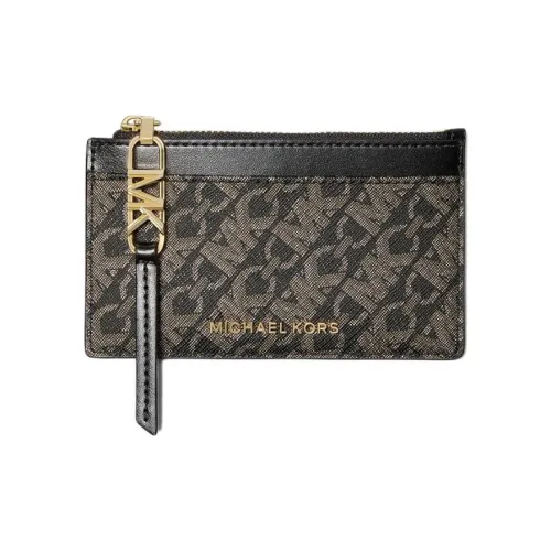 MICHAEL KORS Empire Small Metallic Card Case