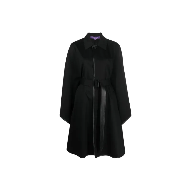 Ralph Lauren Collection Lenore Cotton Cape Coat-0