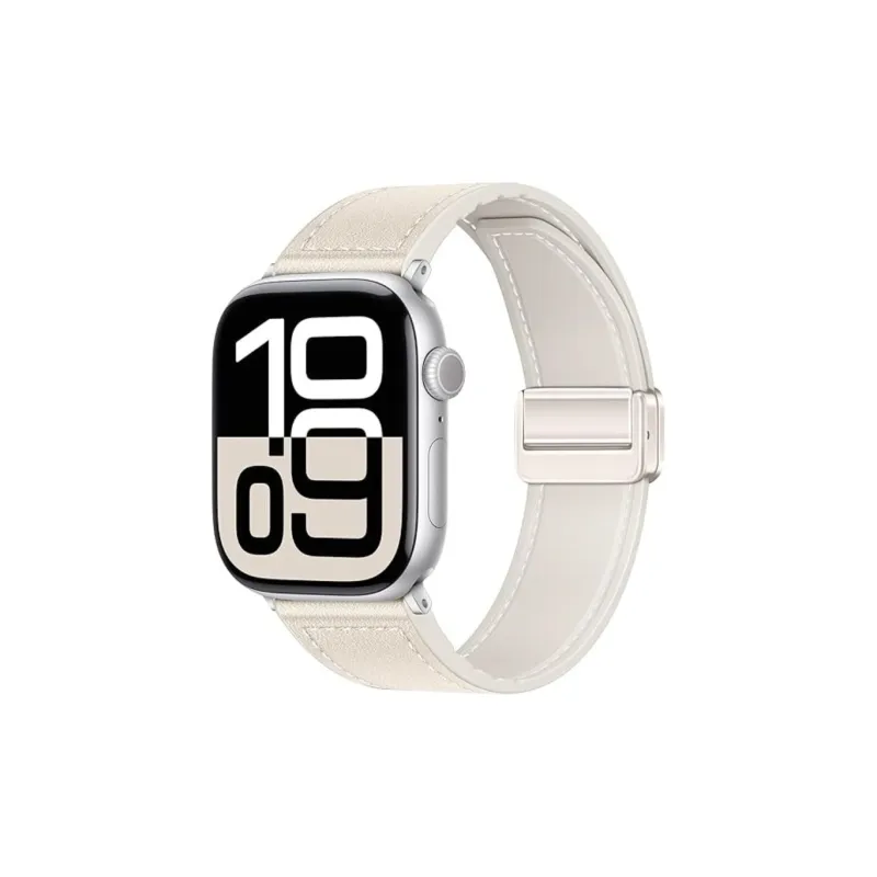Brangdy Apple Compatibility Watch Band Artificial Leather Material-10