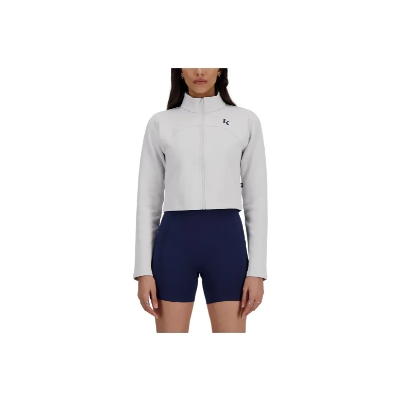 New Balance Klutch X NB Full Zip Jacket Women's Grayish-0