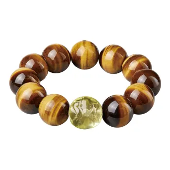 Yi Mingju Tiger's Eye Stone Bracelets Men's