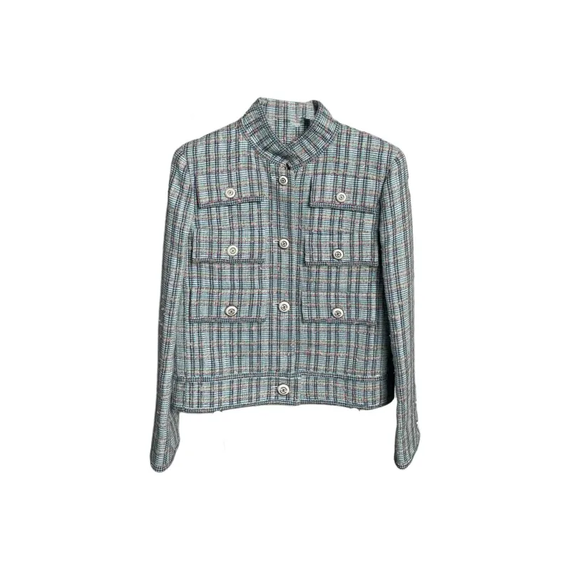 CHANEL 20C Pre Spring Vacation Collection Jackets & Coats Women's Gray-0