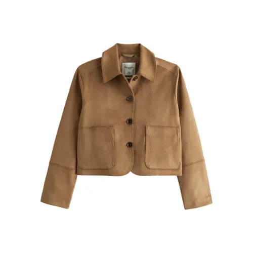 Abercrombie＆Fitch Jackets Coats Women's Baked Taupe