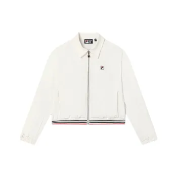 FILA Settanta SS25 Jacket Women's Cloud White