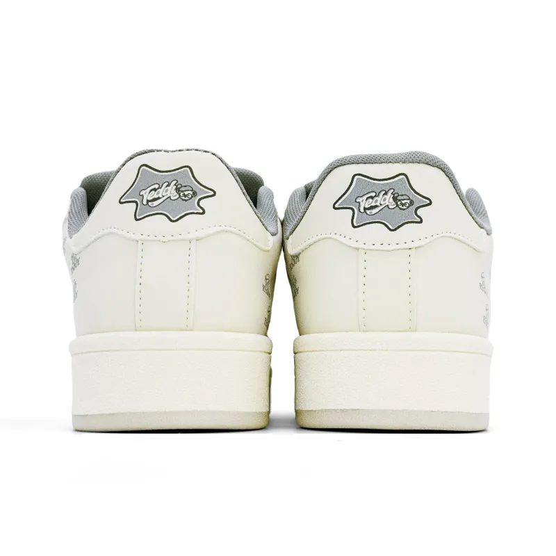 Teddy Bear Collection Low Top Skateboard Shoes Women's-9