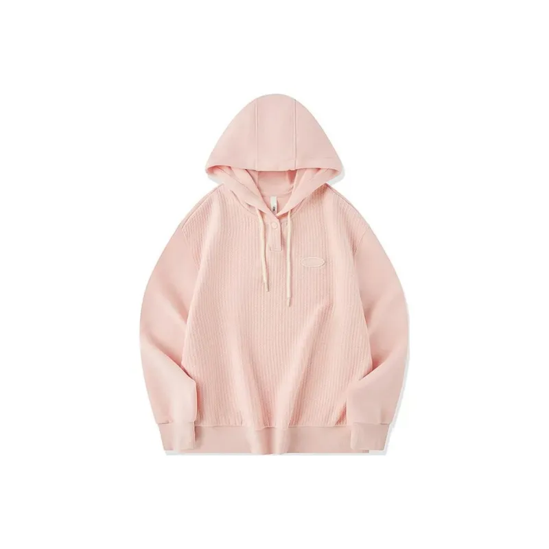 QIAODAN Sports Life Collection Sweatshirt Women's Cloud Pink-0