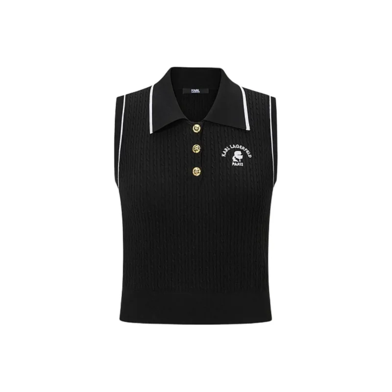 KARL LAGERFELD SS24 Knitwear Women's Black-0