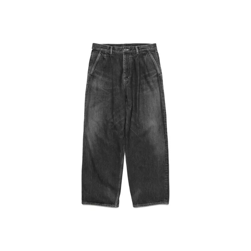 Graphpaper Selvage Denim Two Tuck Pants DARK FADE Jeans Men's-0