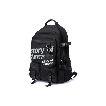 VIHUS Oxford Backpack Regular Unisex Black/Khaki