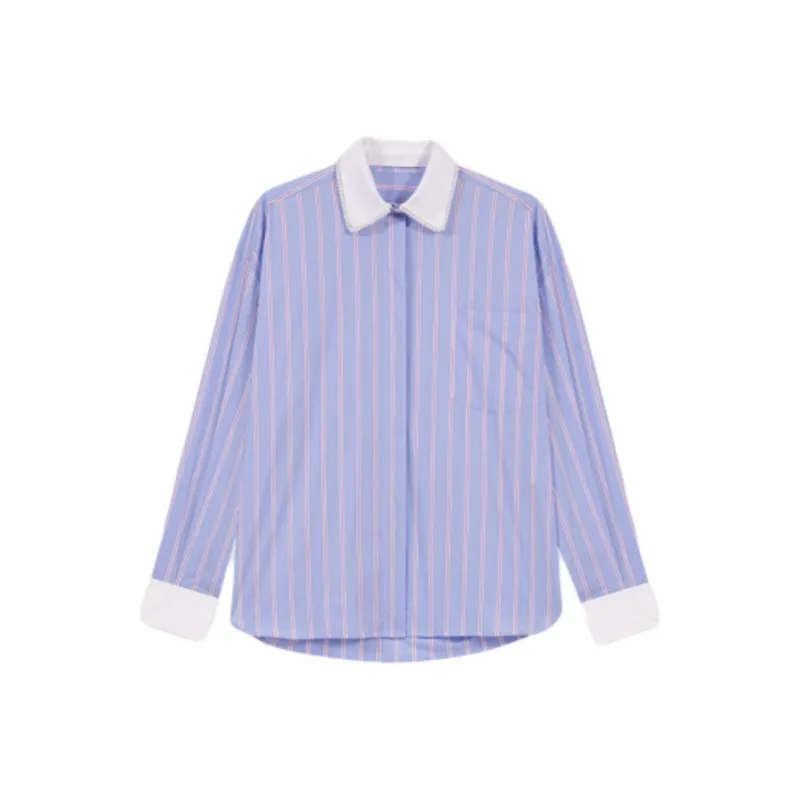 Maje Striped Shirt-0