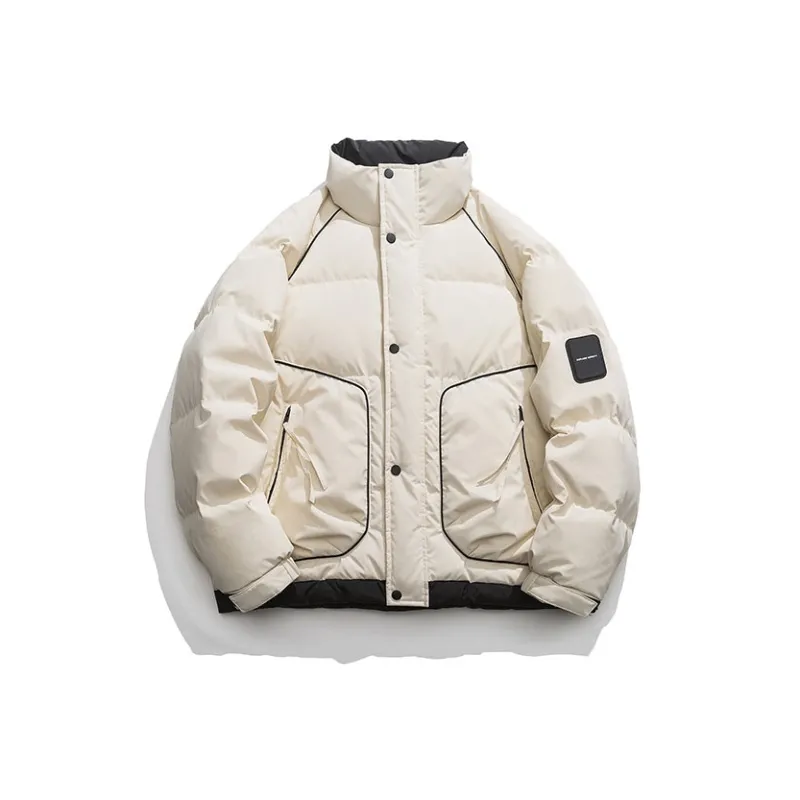 Korean Style Down Jacket Unisex-3