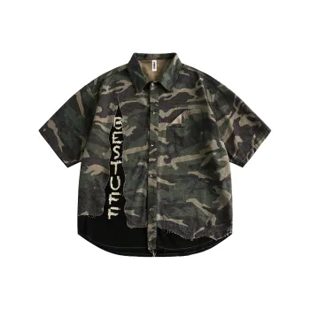 BEAR UNION Shirt Unisex Army Green