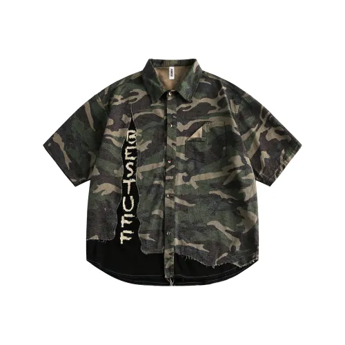 BEAR UNION Drop Shoulder Sleeve Long Sleeved T Shirts Unisex
