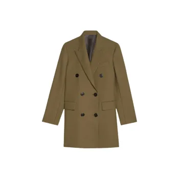 Lucaspapaw X THEORY Coats Women's Brass