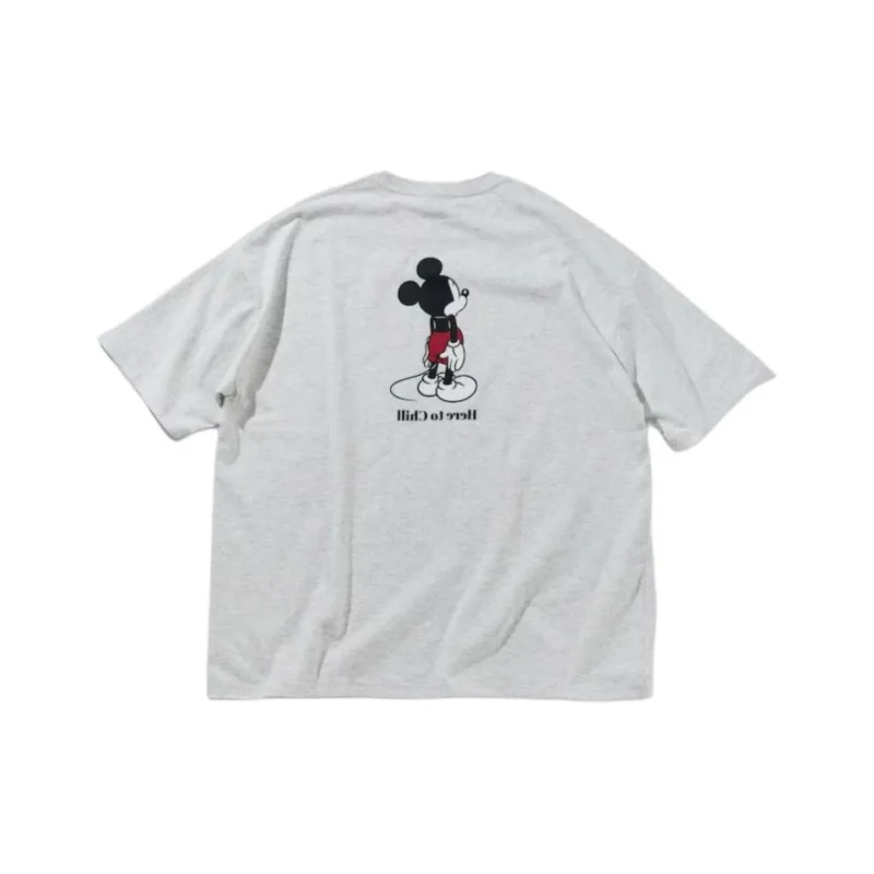 Disney X FREAK'S STORE T Shirts Unisex Gray-1