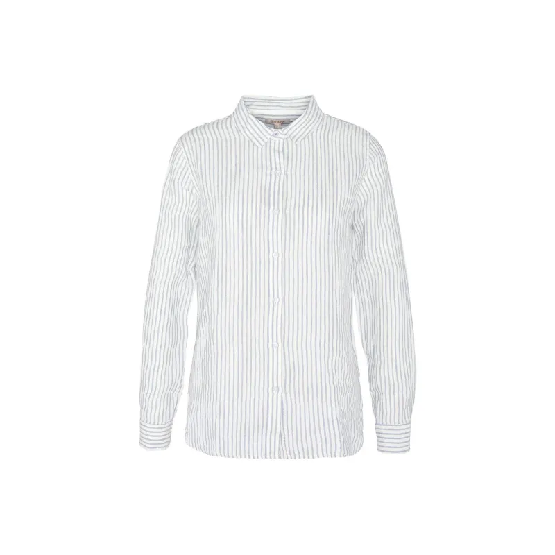 BARBOUR Marine Striped Linen Shirt-0