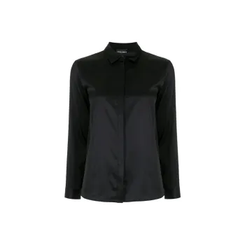 EMPORIO ARMANI Long sleeve Silk Shirt