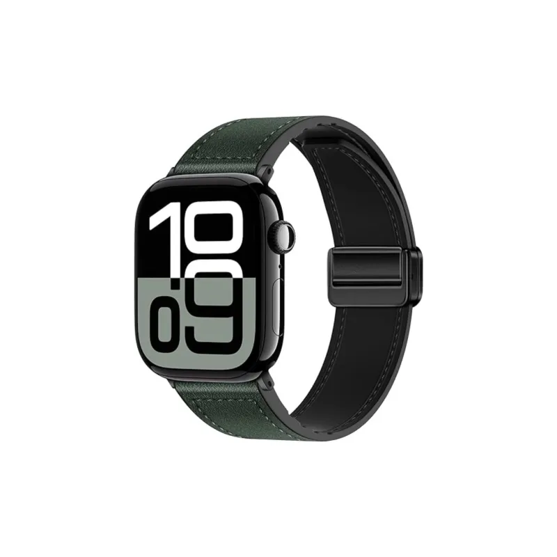 Brangdy Apple Compatibility Watch Band Artificial Leather Material-6