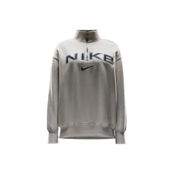 Nike Sportswear Phoenix Fleece Women's Oversized 1/4 Zip Logo Top