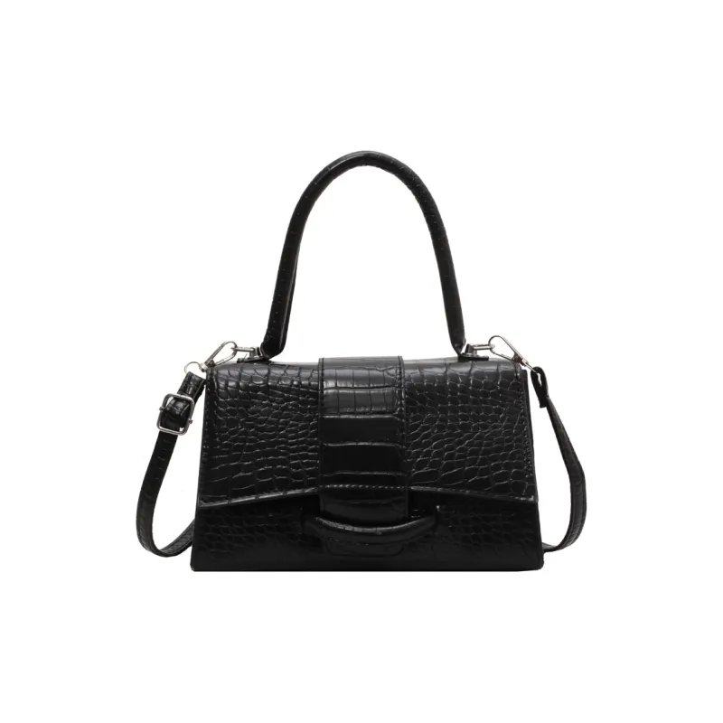 FCTOSSR PU Handbag Women's Black/Pink/Silver/White-0