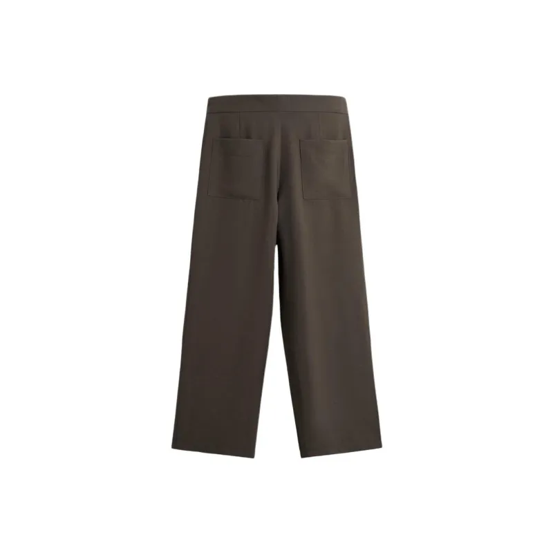 ZARA Casual Pants Men's Chocolate-1