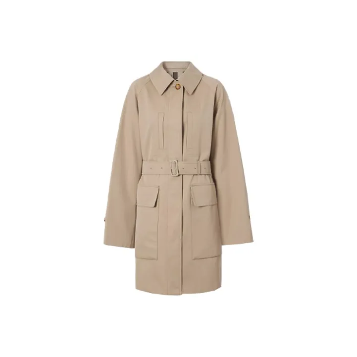 Burberry Coats Women's Honey-0