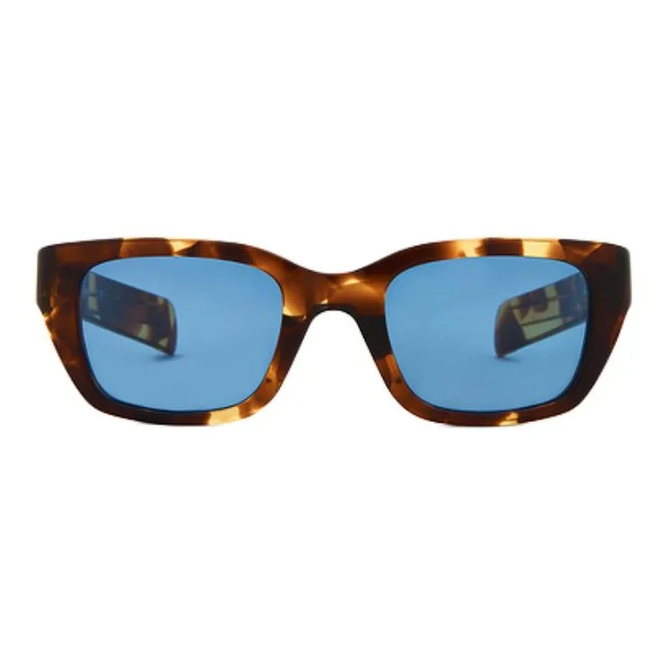 Bottega Veneta Recycled Acetate Rectangular Sunglasses Unisex Brown-0
