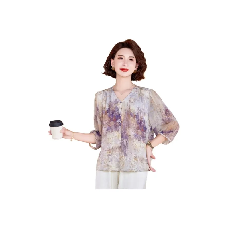 PIERRE CARDIN Chiffon Shirt Women's-0