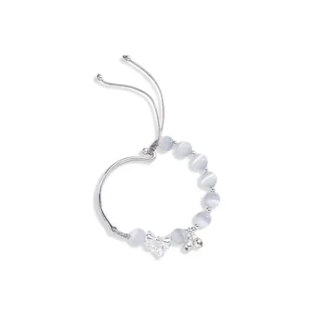 YOASOBI Colored Glaze Jade Bangles Women's