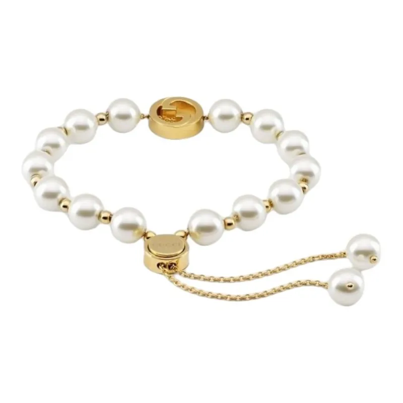 GUCCI Brass Bracelets Unisex Gold-2