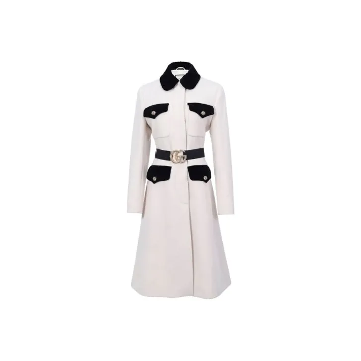 GUCCI Coats Women's White-0